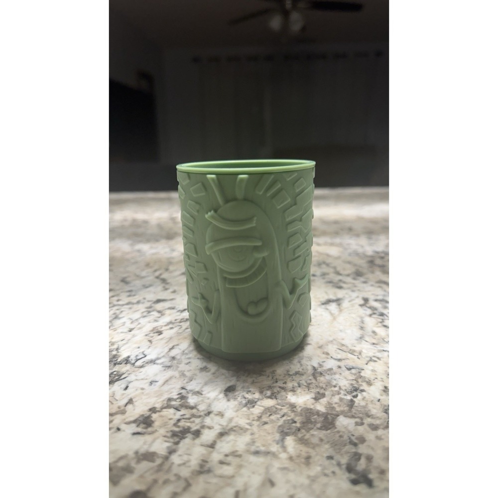 2024 Burger King SpongeBob Tiki Cup Plankton Stackable Kids Meal Toy Premium